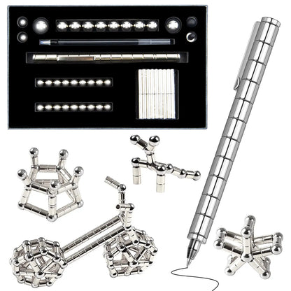 Stylo magnétique multifonction – Cadeau anti-stress 