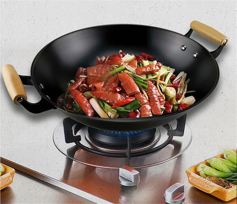 Grillset aus Edelstahl mit Doppelgriff