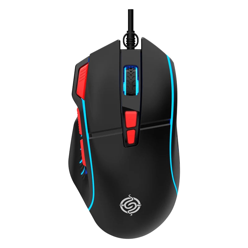 Souris de jeu USB filaire Q6