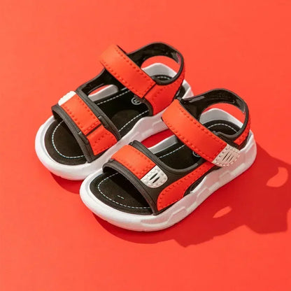 Kinder-Sommer-Jungen-Ledersandalen
