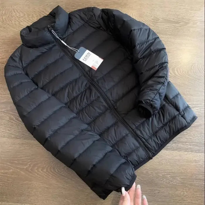 Veste d'hiver légère à capuche pour homme