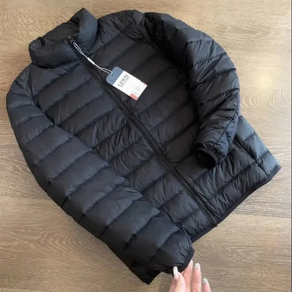 Veste d'hiver légère à capuche pour homme