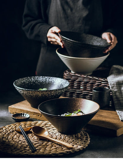Large Japanese Ramen Bowls for Noodle Soup