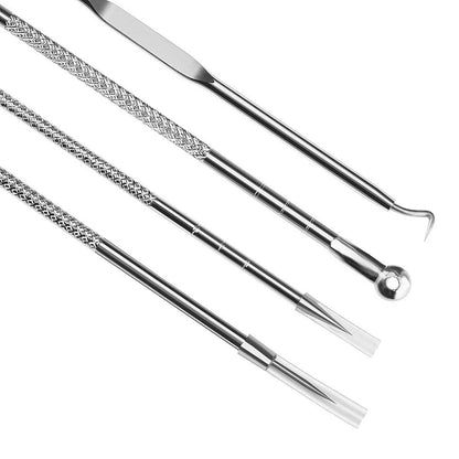 Stainless Steel Acne and Blackhead Remover Set