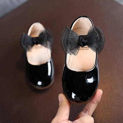 Chaussures de mariage en cuir pour enfants
