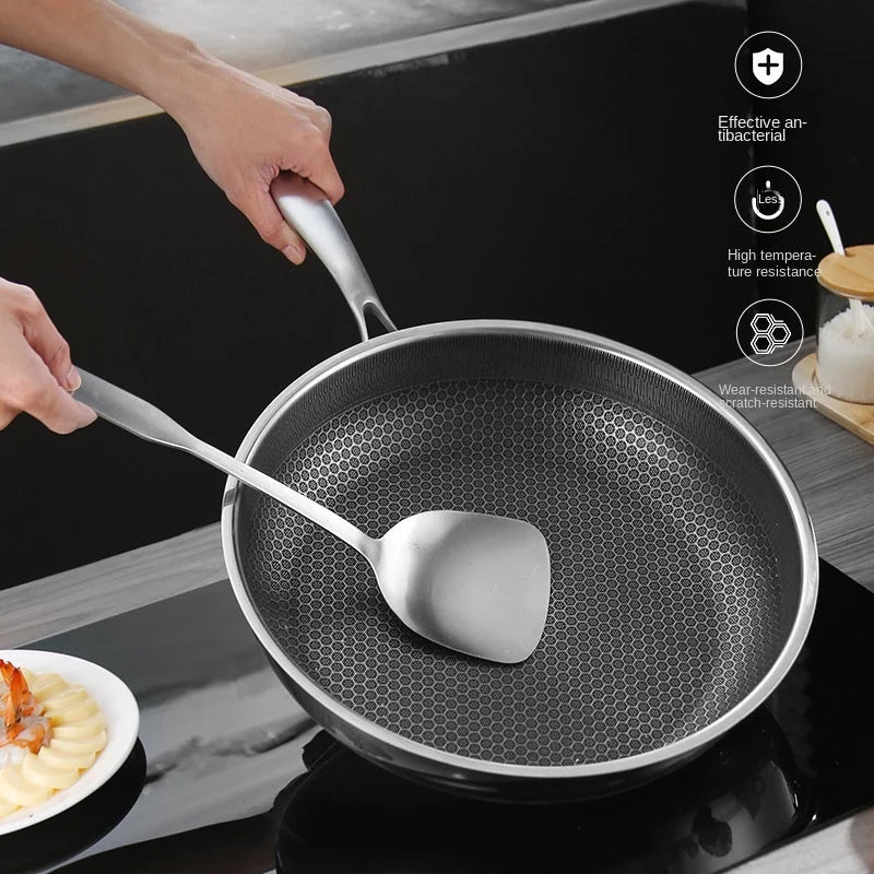 Non-stick  Stainless Steel Frying Pan