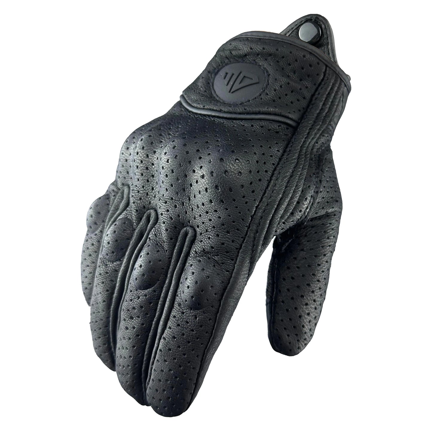 Motorcycle Leather Gloves - Winter Protection