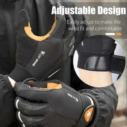 Unisex Full Finger Cycling Gloves - Hiking & Camping