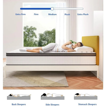12-Zoll-Federkernmatratze in einer Box