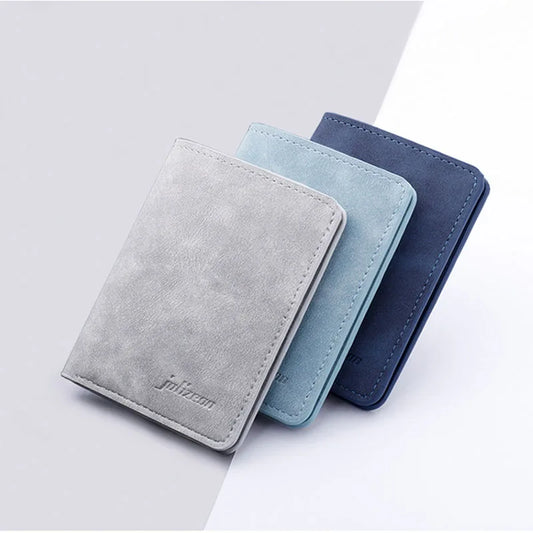 Two-Fold Small Wallet with Coin Purse