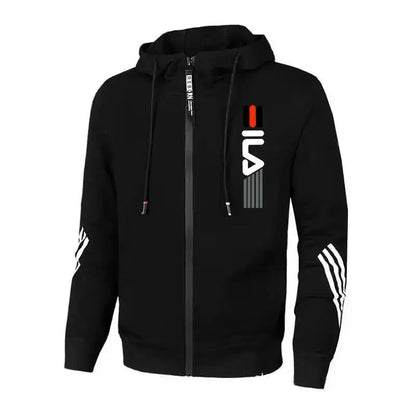 Herren-Trainingsanzug mit Reißverschluss, Hoodies und Jogginghosen