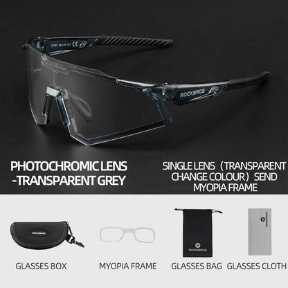 Polarized Photochromic Bike Glasses