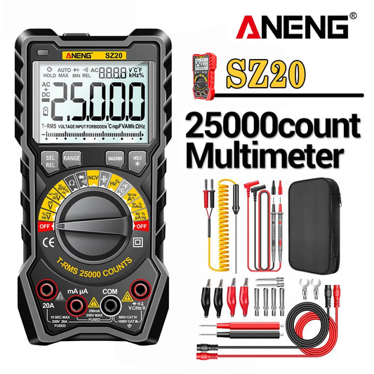 smart multimeter, ac dc multimeter, dc multimeter, digital multimeter, auto range multimeter, ncv multimeter, ac dc voltage tester, multi meter, manual range multimeter, multimeter tester