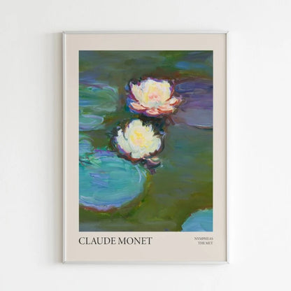 Notizblock mit Gemälden von Monet und Van Gogh – nicht klebender Notizaufkleber