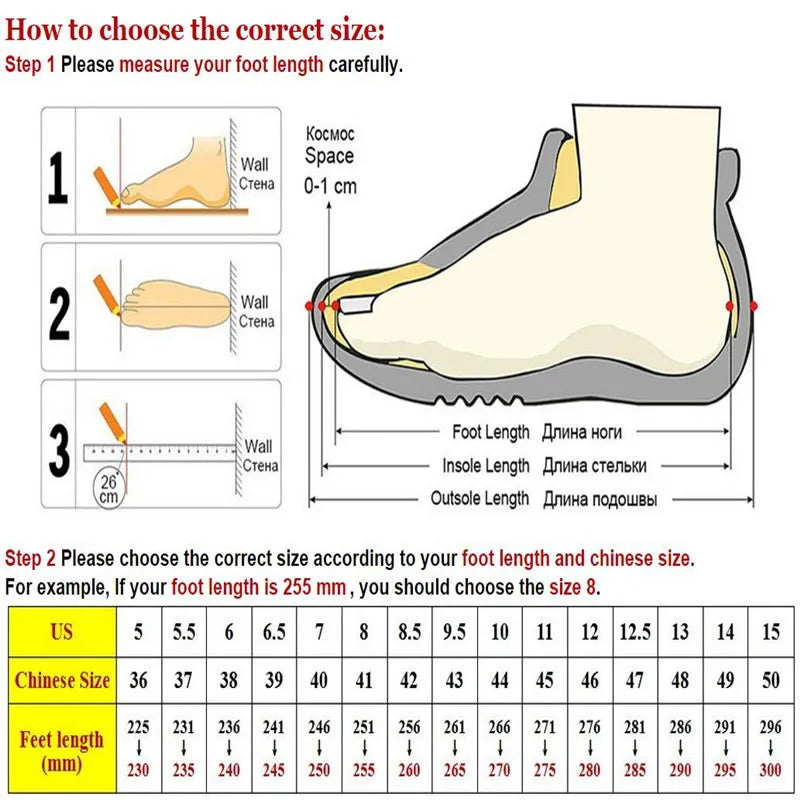 Mocassins décontractés en cuir véritable pour hommes