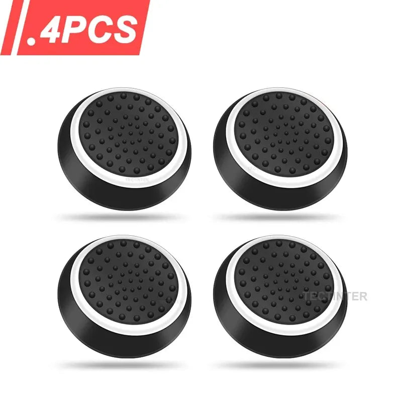 4Pcs Silicone Gel Thumb Grips Covers