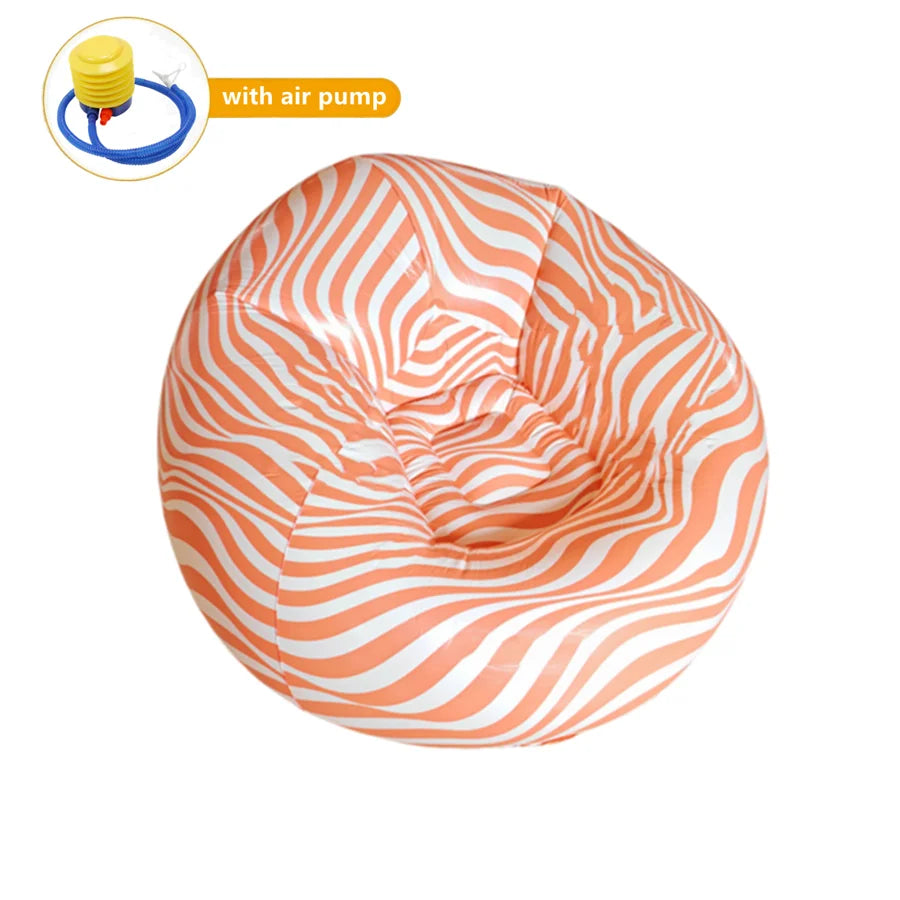 Canapé gonflable en PVC, chaise longue simple chaude pour le salon