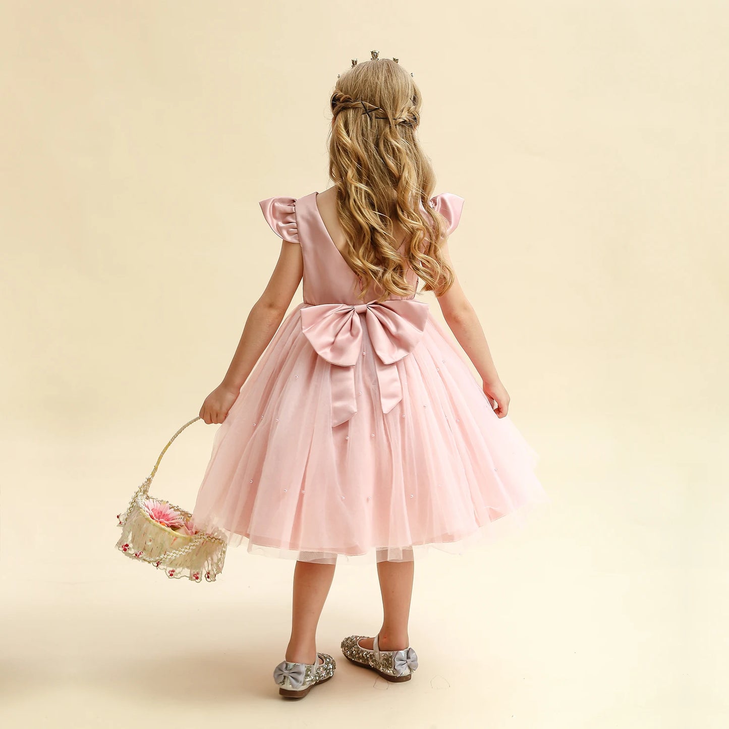 Prinzessin Blumen Tutu Kleid für Mädchen