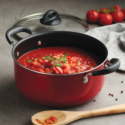 Red 7-Piece Cookware Set