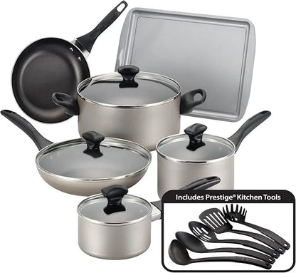 15pc Ceramic Cookware Set
