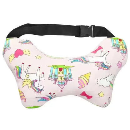 Coussin de soutien du cou pour enfant à motif animal mignon