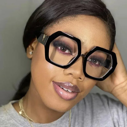 Trendige Sonnenbrillen mit UV400-Diamant-Sonnenbrillen für Damen