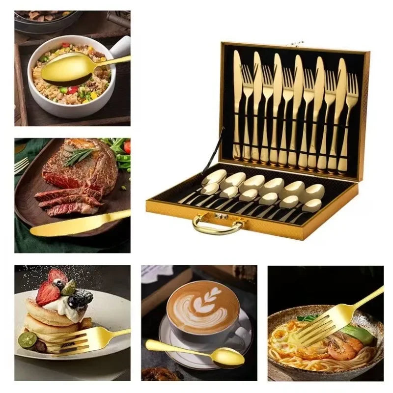 Stainless Steel Western Tableware Set