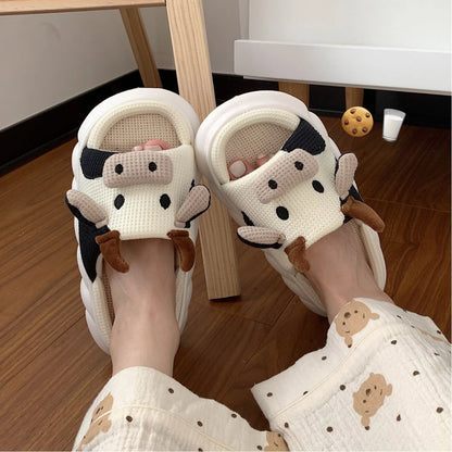 Cute Home Slippers for Women Breathable