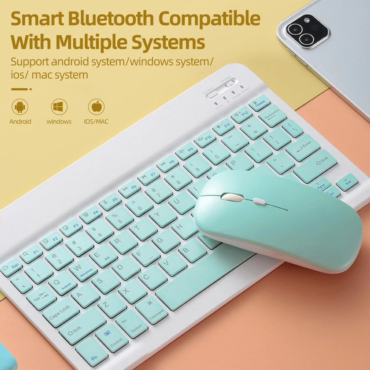 Souris sans fil Bluetooth pour ordinateurs portables et ordinateurs portables