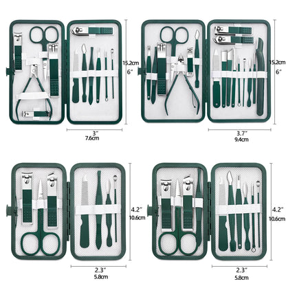 Stainless Steel Nail Clipper Set - Portable Grooming Tool