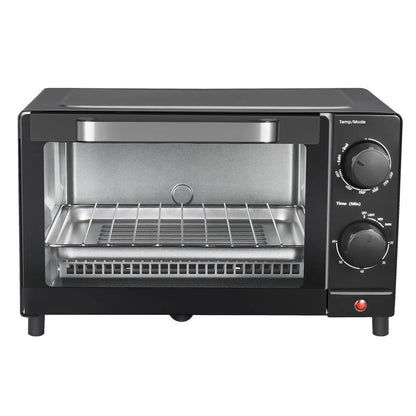 4-Slice Toaster Oven with 3 Settings and Baking Rack