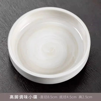 Service de table rond 12 pièces en grès