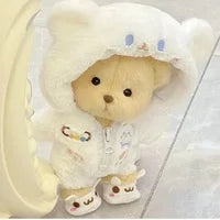 Ensemble poupée et vêtements en peluche Little Bear