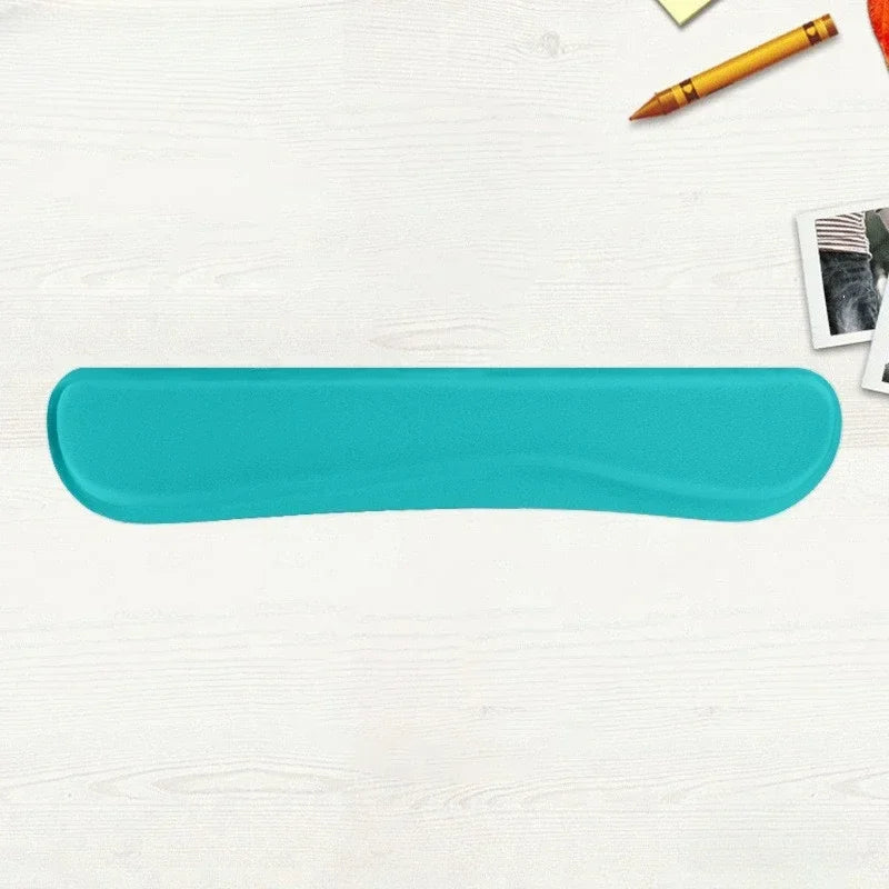 Ensemble de tapis de souris avec repose-poignet en mousse à mémoire de forme - Support ergonomique antidérapant pour le bureau et les jeux