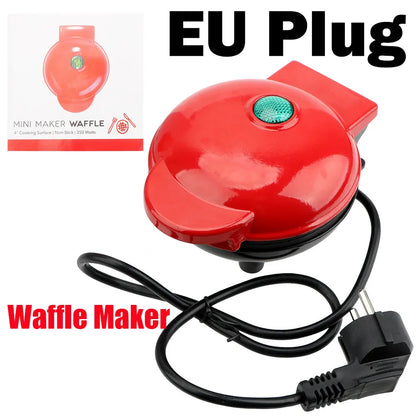 Mini Waffle Pot Bubble Egg Cake Oven Electric