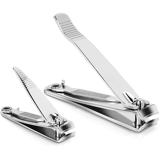 Stainless Steel Nail Clippers with Nail File