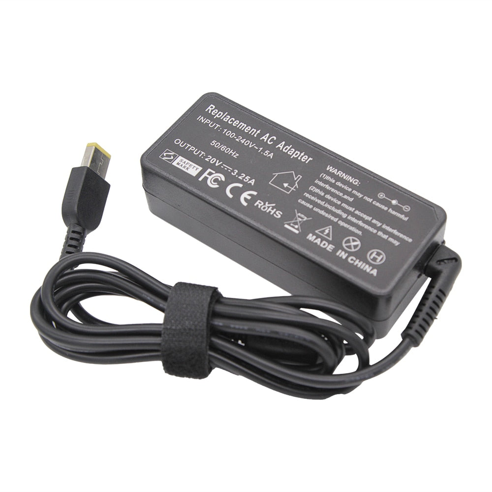 65W USB Laptop Charger for Lenovo Thinkpad