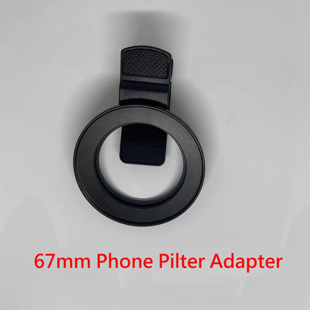 Support adaptateur de filtre universel pour iPhone et smartphones