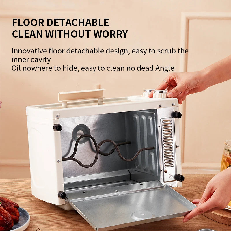 10-Liter-Touchscreen-Luftfritteuse-Toaster-Ofen