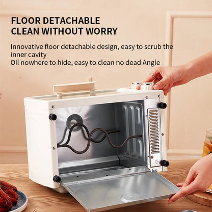 10-Liter-Touchscreen-Luftfritteuse-Toaster-Ofen