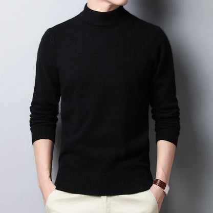 Men's Knitted Turtleneck Sweater