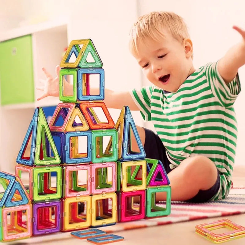 Blocs de construction magnétiques de grande taille et mini taille