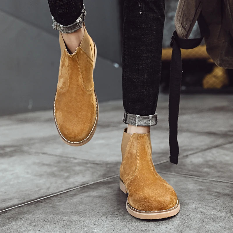 Winter Herren Stiefel Handgemachte Wanderschuhe