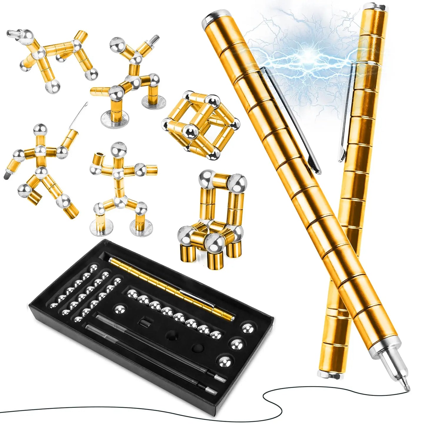 Stylo magnétique multifonction – Cadeau anti-stress 
