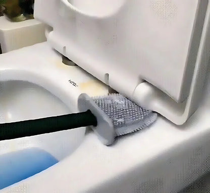 Wall-Hanging Toilet Cleaning Brush