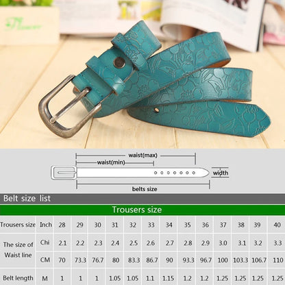 Ceinture pour hommes en cuir de luxe avec boucle ardillon