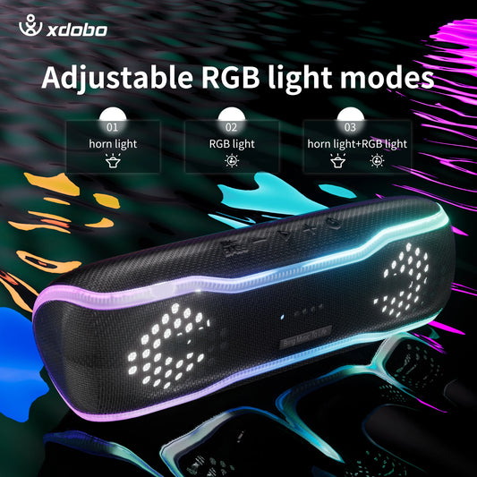 IPX7 Portable Bluetooth Speaker 30W Stereo Waterproof