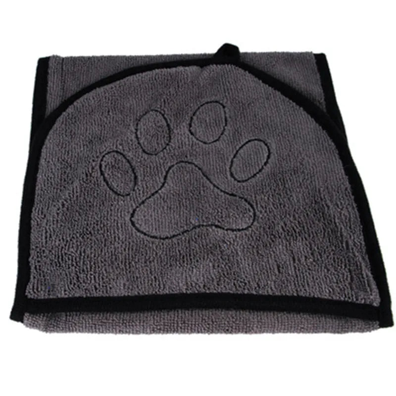 Cat & Dog Double-Sided Bath Towel Glove