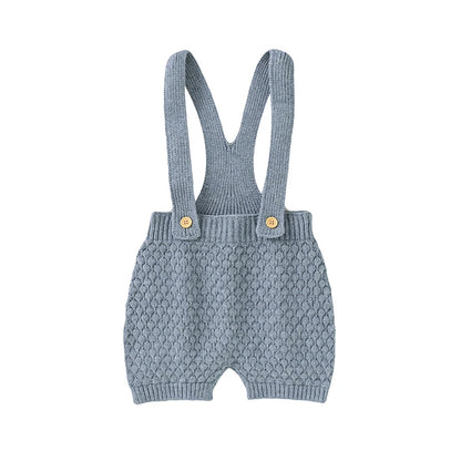 Newborn Baby Fashion Solid Sleeveless  Rompers