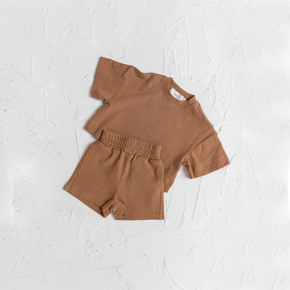 Sommer Baby Casual Set T-Shirt + Shorts